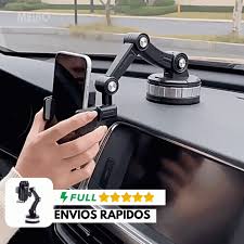 SpinMount: Soporte Celular 360° para Auto